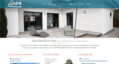 Desktop Screenshot of gib-construction.com